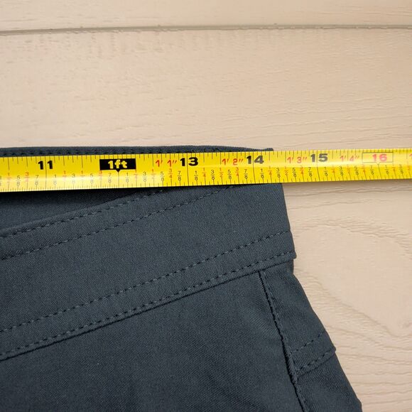 PrAna Brion Pants Mens 28x29 Blue Straight Leg Nylong Stretch Outdoors Hiking - Picture 10 of 15